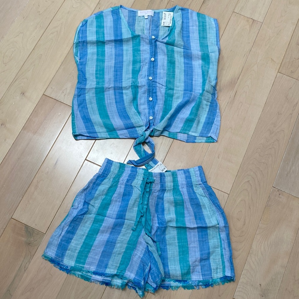 Bella Dahl girls shorts top set
